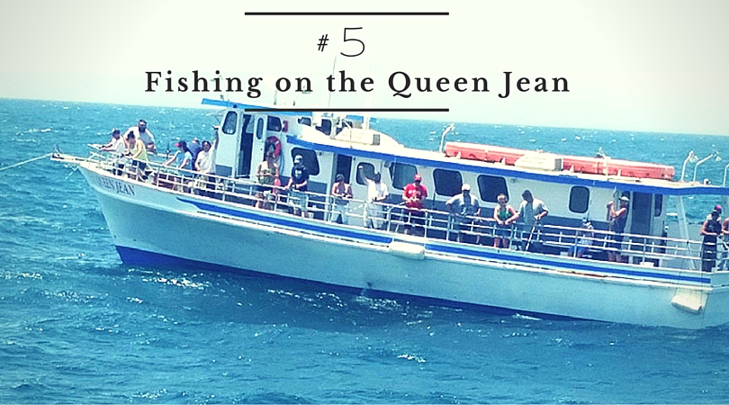 Fishing on the Queen Jean